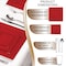 Smarty Had A Party Red Square Plastic Wedding Value Set, 360PK RSVPP60 - alternate 2
